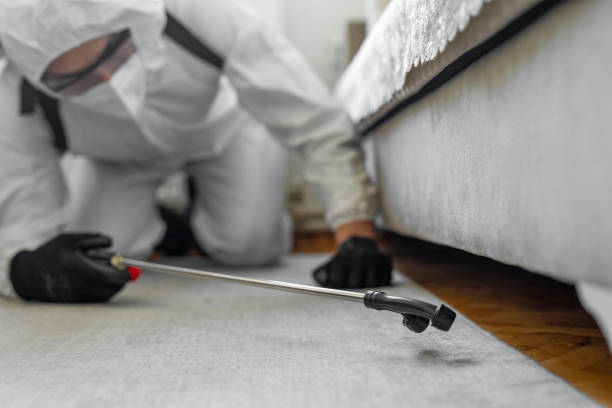 Professional Cockroach Control technician working in Parshall, ND